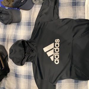 large black adidas hoodie